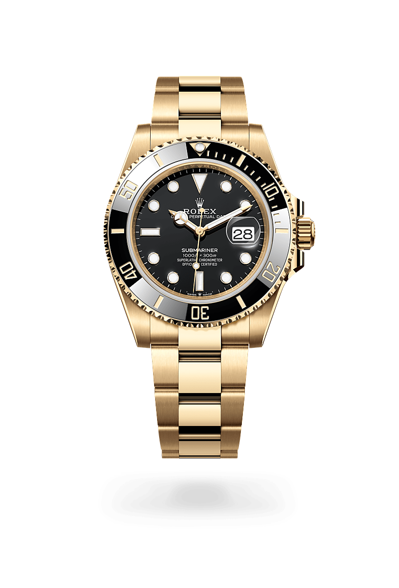 Rolex Submariner Date in 18 kt yellow gold, M126618LN-0002 | Ace Test Store UK