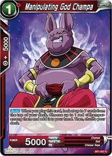 Manipulating God Champa (BT1-007) [Galactic Battle]