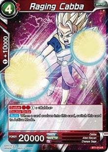 Raging Cabba (BT1-013) [Galactic Battle]
