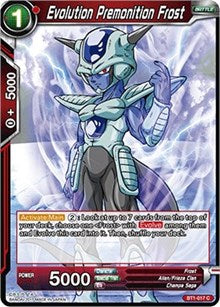 Evolution Premonition Frost (BT1-017) [Galactic Battle]
