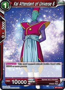 Kai Attendant of Universe 6 (BT1-023) [Galactic Battle]