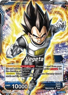 Vegeta // Super Saiyan Blue Vegeta (BT1-028) [Galactic Battle]