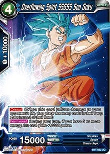 Overflowing Spirit SSGSS Son Goku (BT1-032) [Galactic Battle]