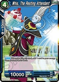 Whis, The Resting Attendant (BT1-044) [Galactic Battle]