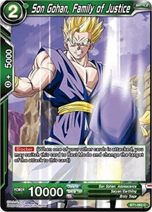 Son Gohan, Family of Justice (BT1-062) [Galactic Battle]