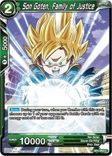 Son Goten, Family of Justice (BT1-063) [Galactic Battle]