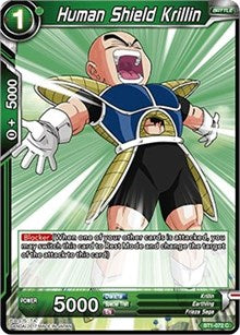 Human Shield Krillin (BT1-072) [Galactic Battle]
