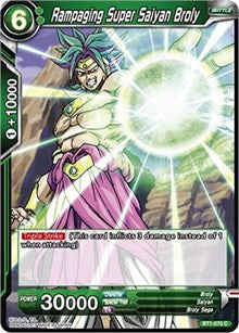 Rampaging Super Saiyan Broly (BT1-075) [Galactic Battle]