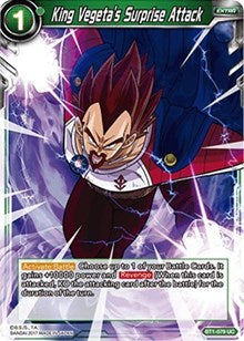 King Vegeta's Surprise Attack (BT1-079) [Galactic Battle]