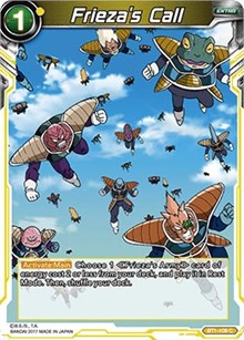 Frieza's Call (2017) (BT1-109) [Galactic Battle]