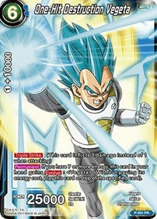 One-Hit Destruction Vegeta (P-001) [Promotion Cards]