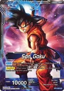 Son Goku // Super Saiyan Blue Son Goku (Hot Stamped) (BT1-030) [Promotion Cards]