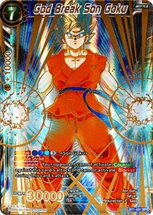 God Break Son Goku (SPR) (BT1-031) [Galactic Battle]
