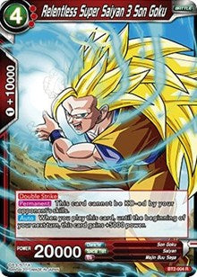 Relentless Super Saiyan 3 Son Goku (BT2-004) [Union Force]