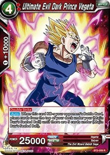 Ultimate Evil Dark Prince Vegeta (BT2-009) [Union Force]
