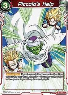 Piccolo's Help (BT2-032) [Union Force]