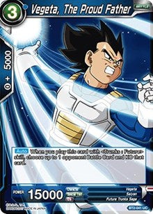 Vegeta, The Proud Father (BT2-041) [Union Force]
