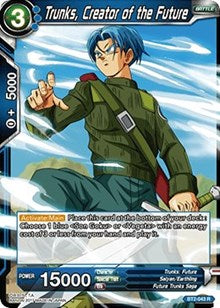 Trunks, Creator of the Future (BT2-043) [Union Force]