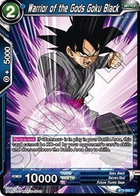 Warrior of the Gods Goku Black (BT2-055) [Union Force]