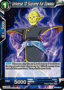 Universe 10 Supreme Kai Gowasu (BT2-061) [Union Force]