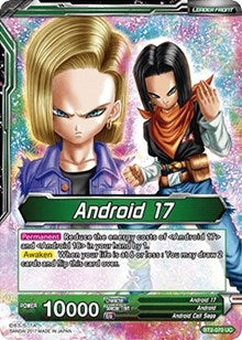 Android 17 // Diabolical Duo Androids 17 & 18 (BT2-070) [Union Force]