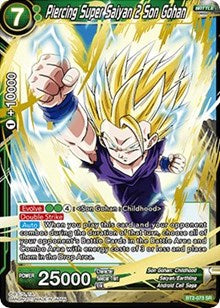 Piercing Super Saiyan 2 Son Gohan (BT2-073) [Union Force]