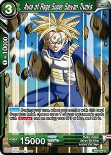 Aura of Rage Super Saiyan Trunks (BT2-079) [Union Force]