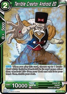 Terrible Creator Android 20 (BT2-093) [Union Force]