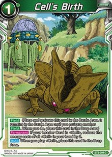 Cell's Birth (BT2-099) [Union Force]