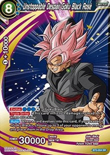 Unstoppable Despair Goku Black Rose (BT2-054) [Union Force]