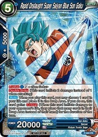 Rapid Onslaught Super Saiyan Blue Son Goku (P-022) [Promotion Cards]