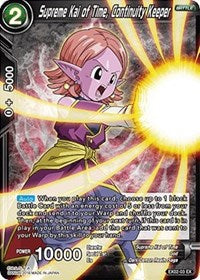 Supreme Kai of Time, Continuity Keeper (Foil) (EX02-03) [Expansion Deck Box Set 02: Dark Demon's Villains]