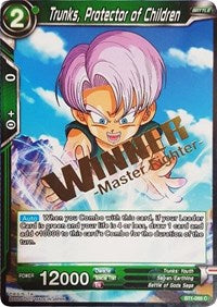 Trunks, Protector of Children (Winner Stamped) (BT1-069) [Tournament Promotion Cards]