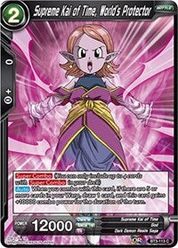 Supreme Kai of Time, World's Protector (BT3-113) [Cross Worlds]
