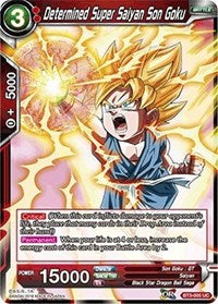 Determined Super Saiyan Son Goku (BT3-005) [Cross Worlds]