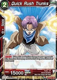 Quick Rush Trunks (BT3-011) [Cross Worlds]