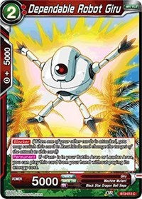 Dependable Robot Giru (BT3-012) [Cross Worlds]
