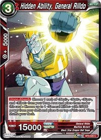 Hidden Ability, General Rilldo (BT3-020) [Cross Worlds]
