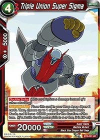Triple Union Super Sigma (BT3-021) [Cross Worlds]