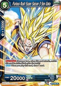 Furious Rush Super Saiyan 3 Son Goku (BT3-035) [Cross Worlds]