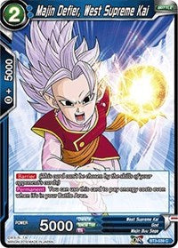 Majin Defier, West Supreme Kai (BT3-039) [Cross Worlds]