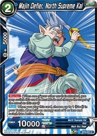 Majin Defier, North Supreme Kai (BT3-041) [Cross Worlds]