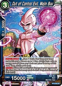 Out of Control Evil, Majin Buu (BT3-048) [Cross Worlds]