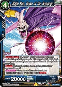 Majin Buu, Dawn of the Rampage (BT3-050) [Cross Worlds]