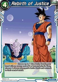 Rebirth of Justice (BT3-053) [Cross Worlds]