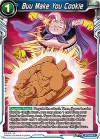 Buu Make You Cookie (BT3-054) [Cross Worlds]