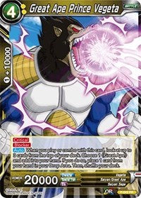 Great Ape Prince Vegeta (P-042) [Promotion Cards]