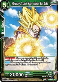 Pressure Assault Super Saiyan Son Goku (BT3-058) [Cross Worlds]