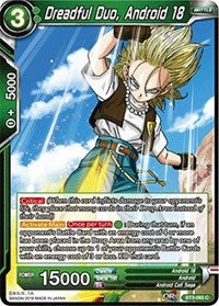 Dreadful Duo, Android 18 (BT3-065) [Cross Worlds]