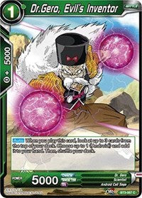 Dr. Gero, Evil's Inventor (BT3-067) [Cross Worlds]